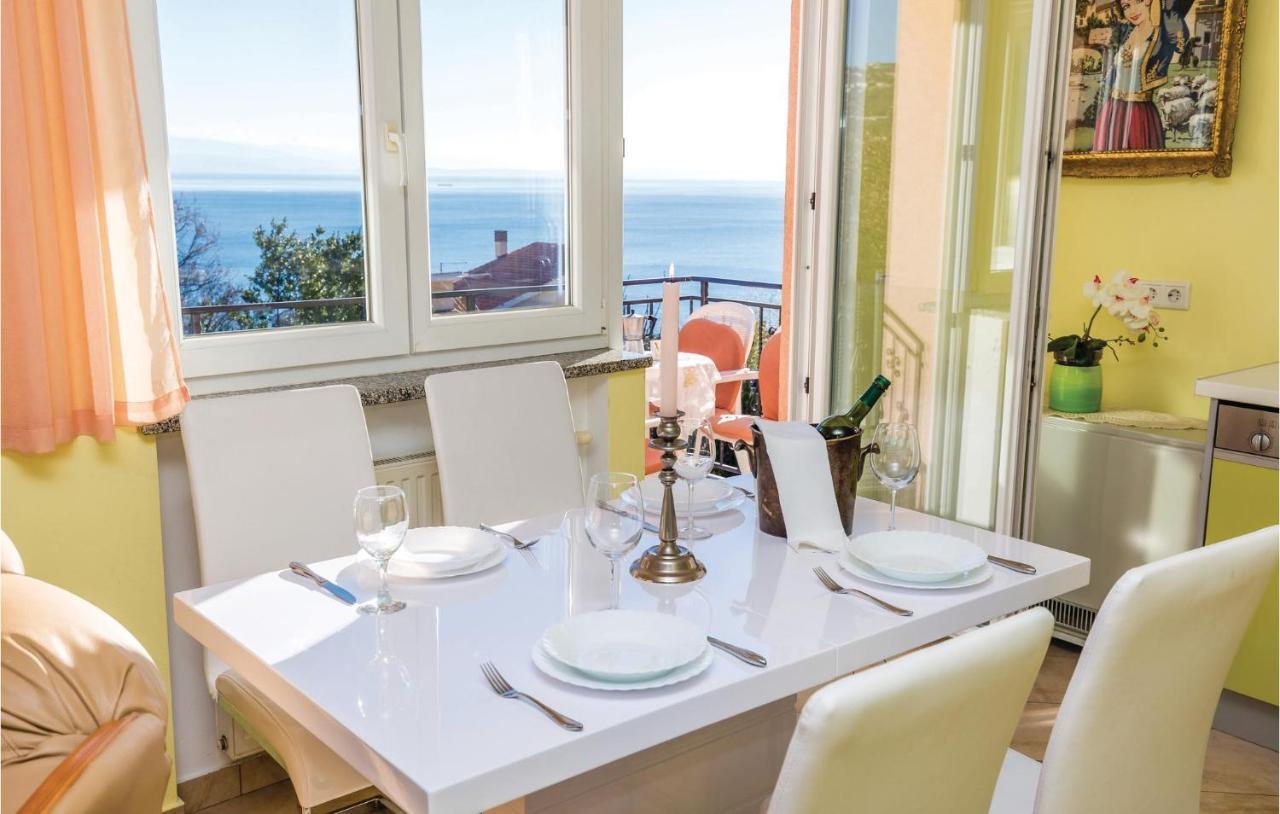 Stunning Apartment In Volosko With House Sea View Екстер'єр фото